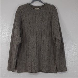 Men's L.L. Bean large tall wool sweater